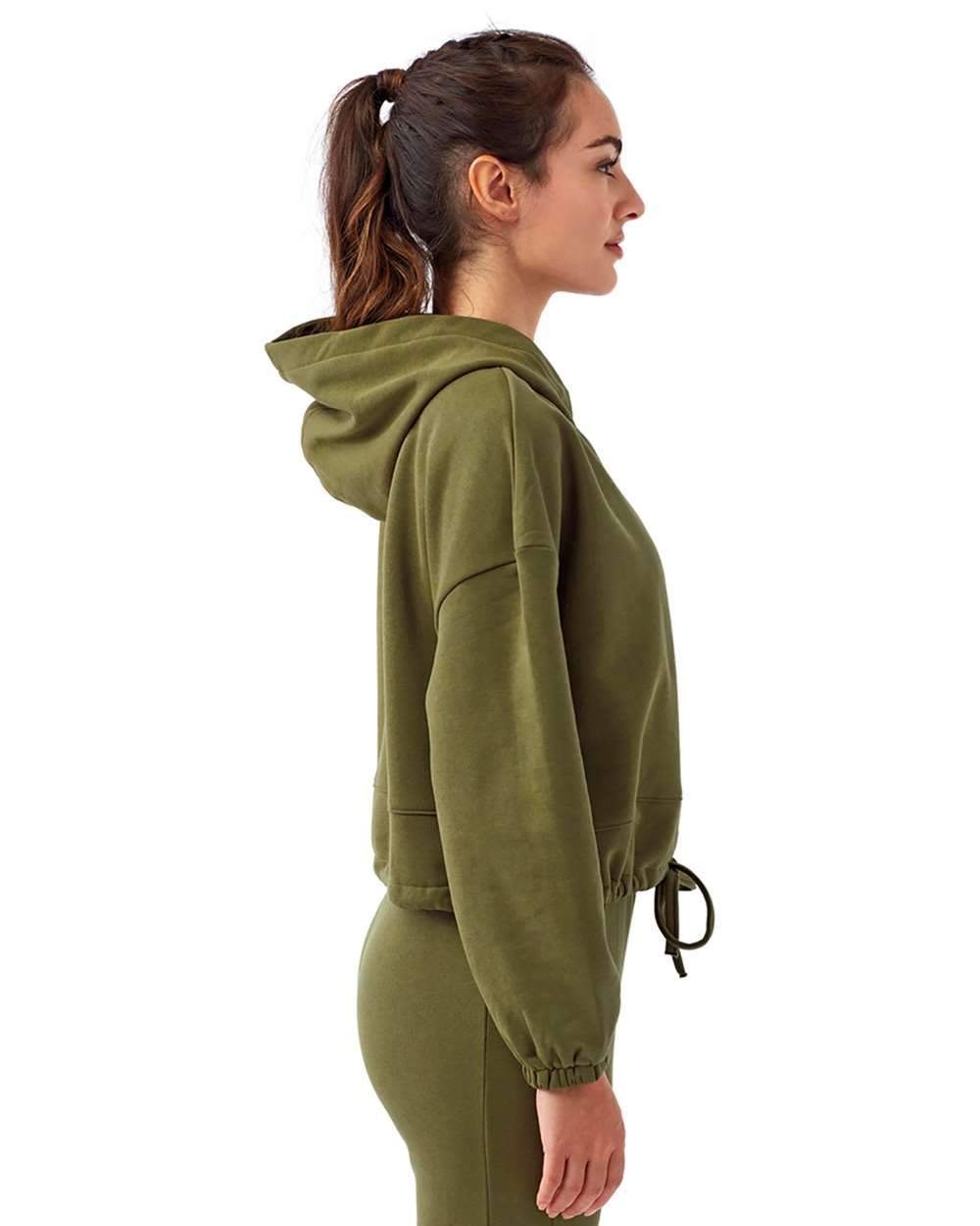 Women's Cropped Maria Hooded Sweatshirt