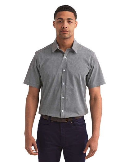 Men's Microcheck Gingham Cotton Shirt