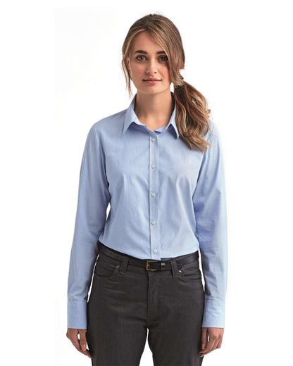 Women's Microcheck Gingham Cotton Shirt