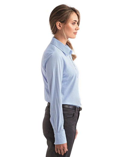 Women's Microcheck Gingham Cotton Shirt