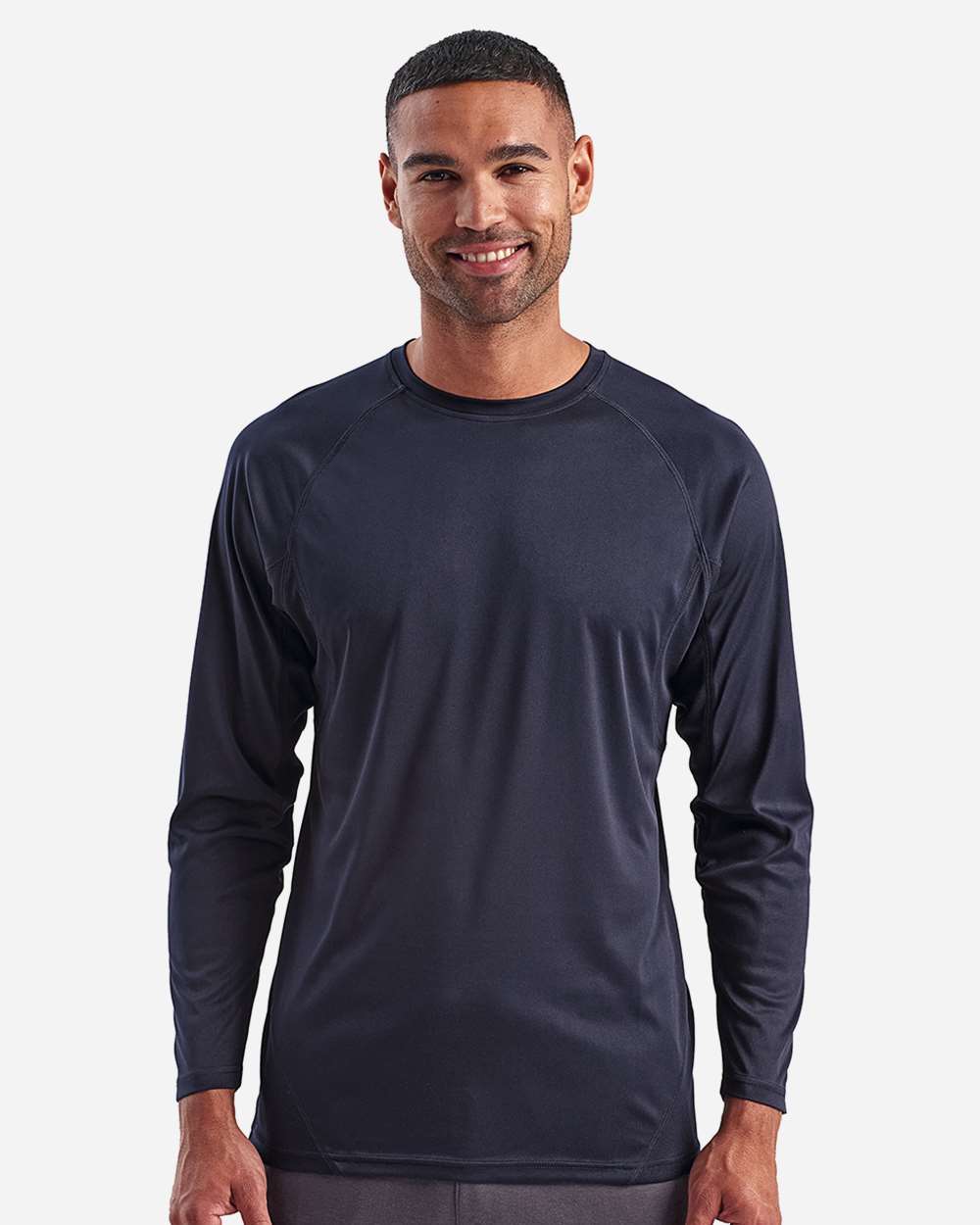 Unisex Panelled Long Sleeve Tech T-Shirt