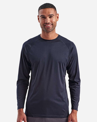 Unisex Panelled Long Sleeve Tech T-Shirt