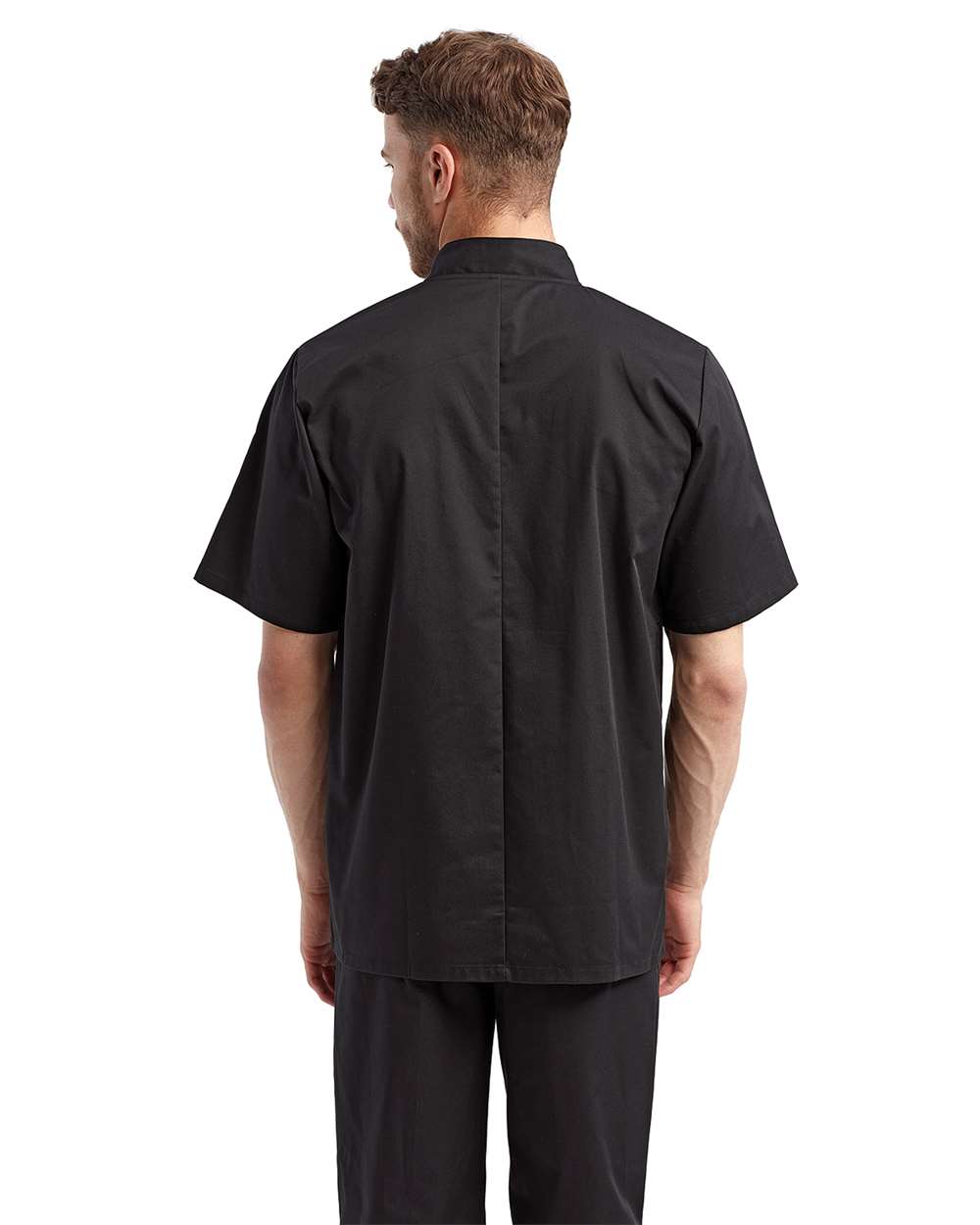 Unisex Short Sleeve Recycled Chef Coat
