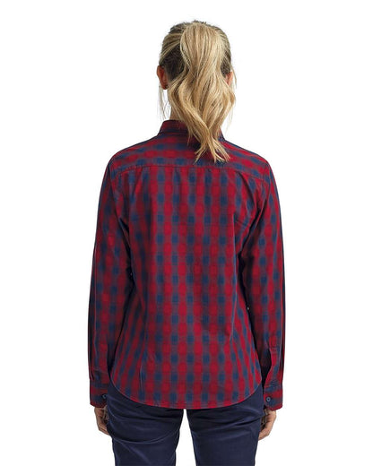 Women's Mulligan Check Cotton Dress Shirt