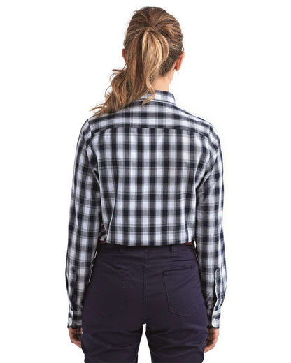 Women's Mulligan Check Cotton Dress Shirt