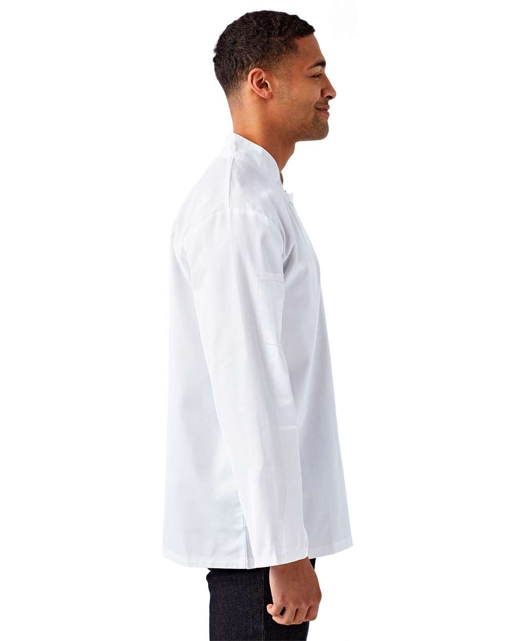 Unisex Ten Studded Front Chef Coat