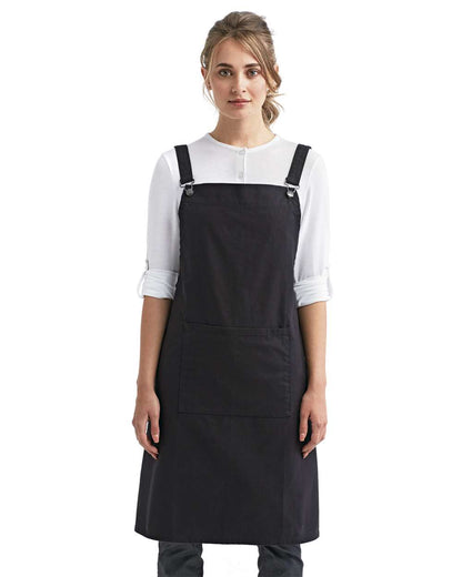 Cross Back Barista Bib Apron