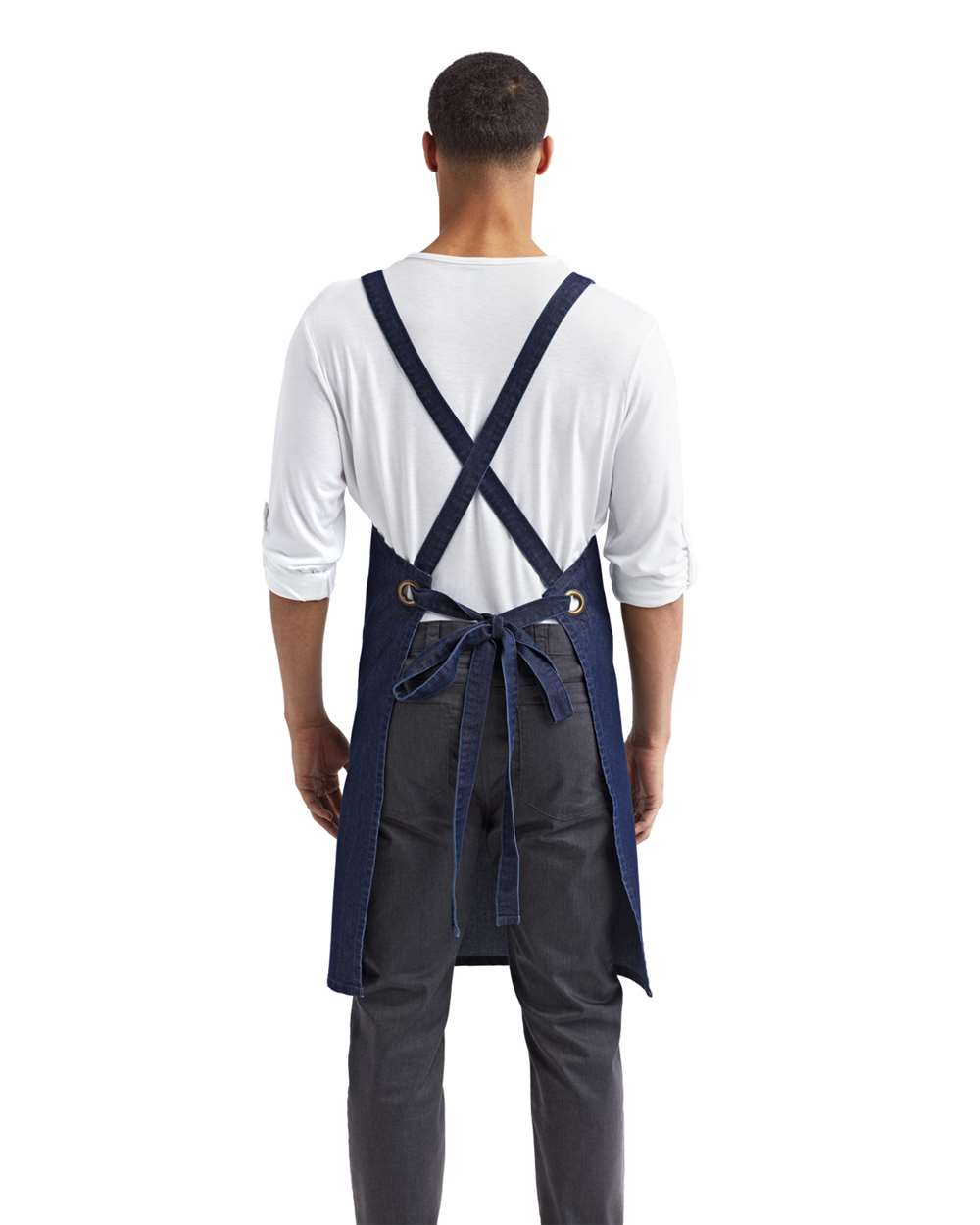 Cross Back Barista Bib Apron