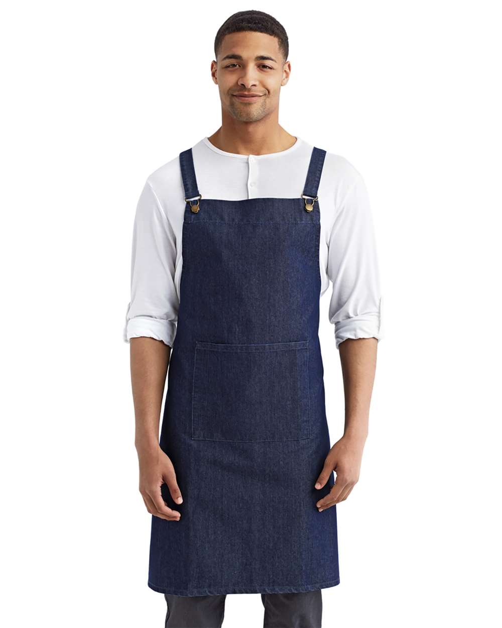 Cross Back Barista Bib Apron