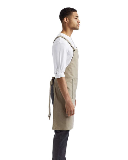 Cross Back Barista Bib Apron