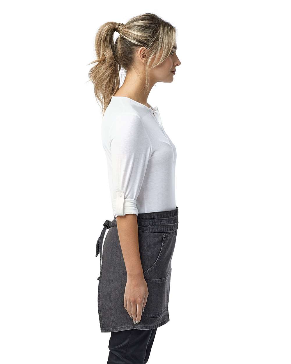 Jeans Stitch Denim Waist Apron