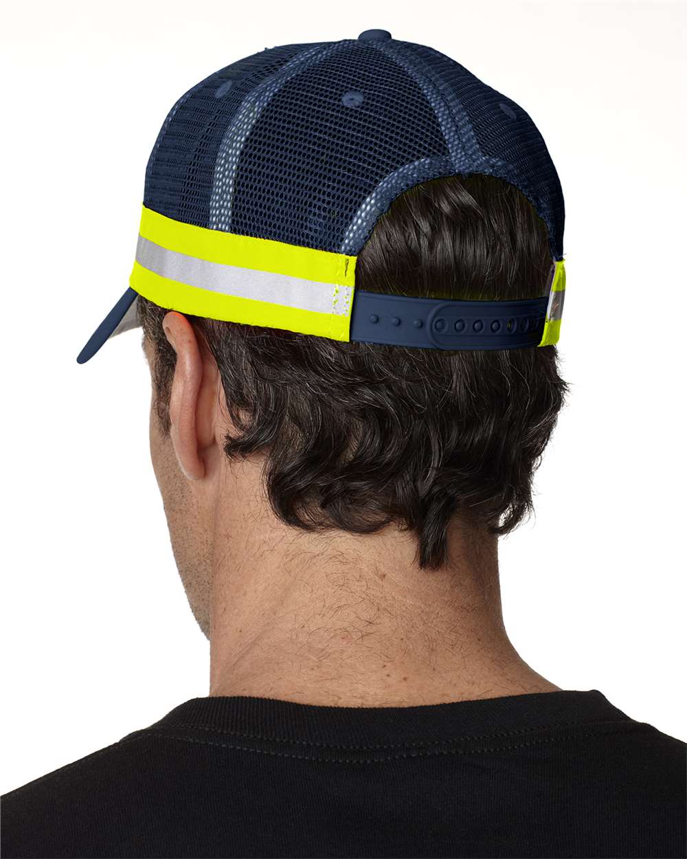 Trucker Reflector High-Visibility Constructed Cap