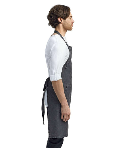 Jeans Stitch Denim Bib Apron
