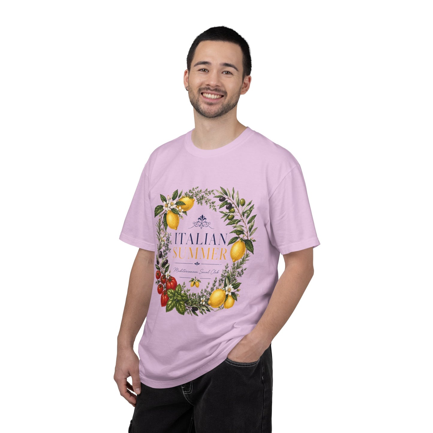 Italian Summer – Mediterranean Social Club | Premium Graphic Tee