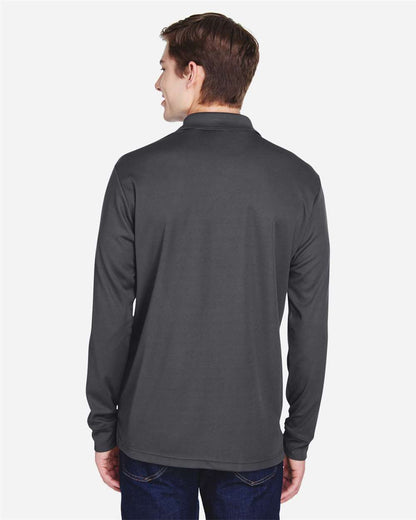 Men's Pinnacle Performance Long Sleeve PiquÃ© Polo with Pocket