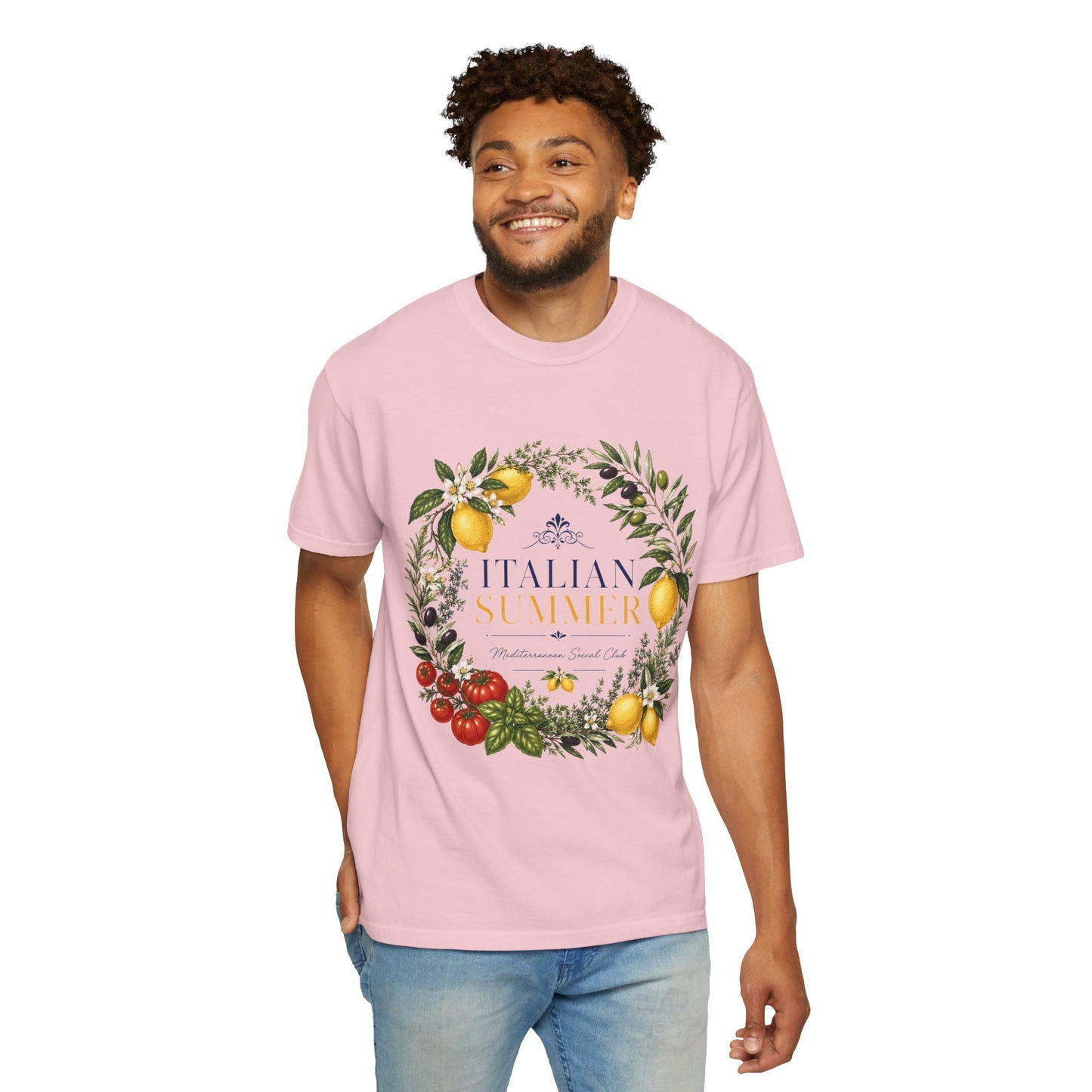 Italian Summer – Mediterranean Social Club | Premium Graphic Tee