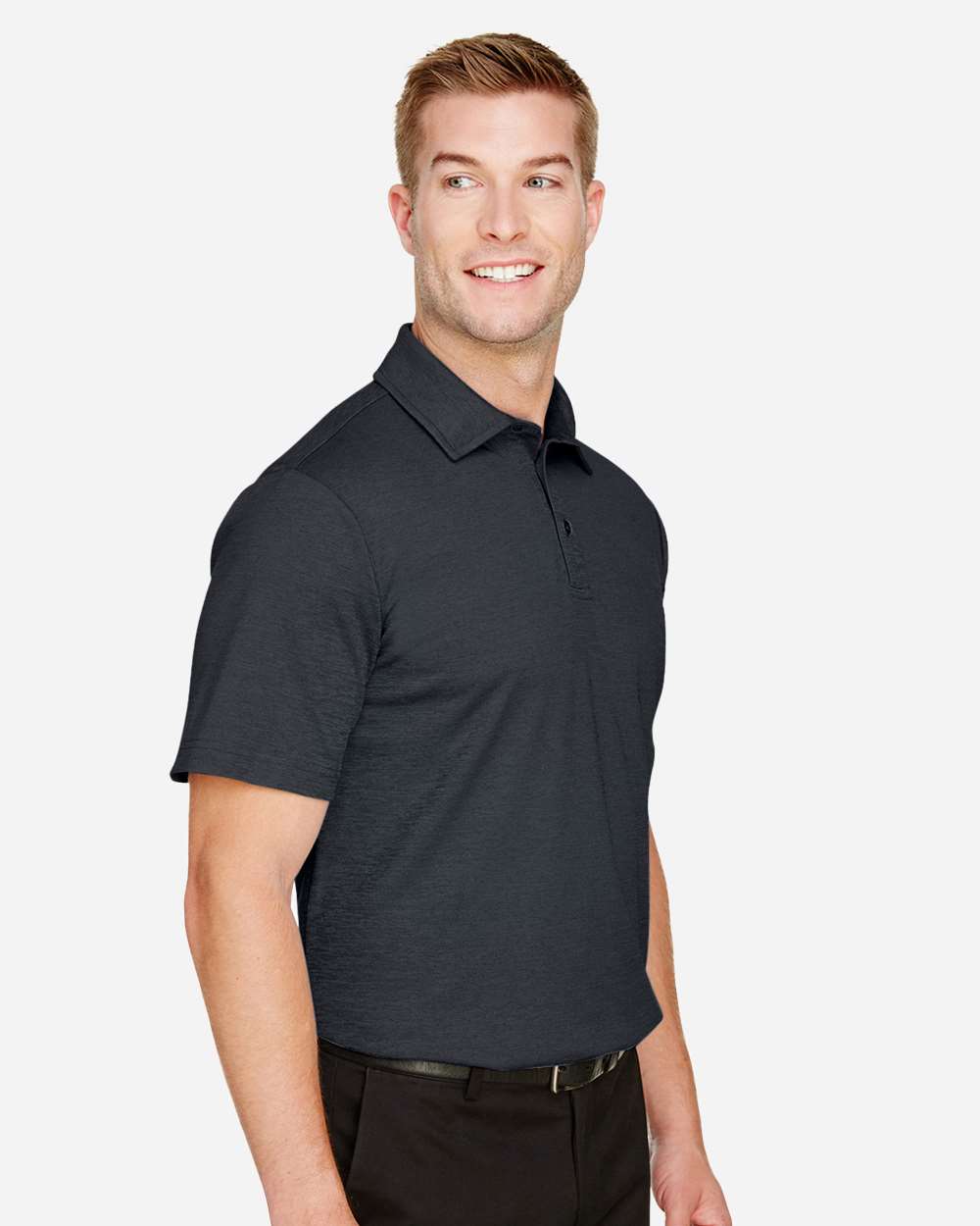 Men's CrownLux PerformanceÂ® Address MÃ©lange Polo