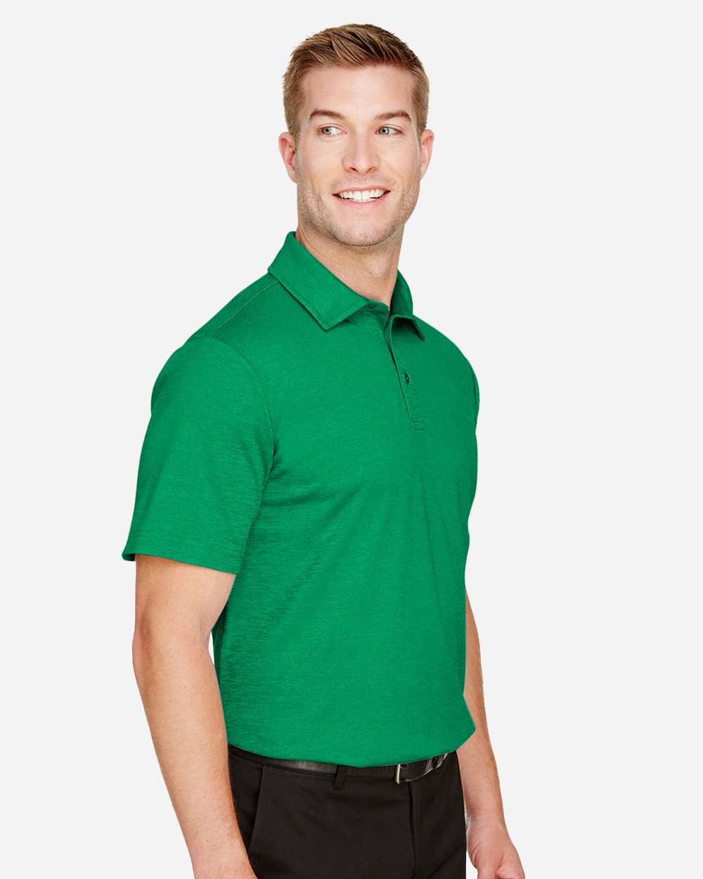 Men's CrownLux PerformanceÂ® Address MÃ©lange Polo