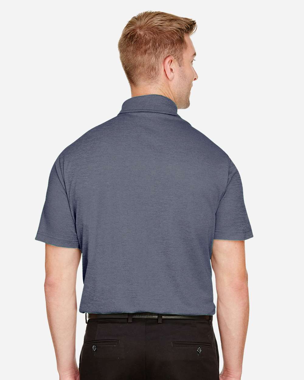 Men's CrownLux PerformanceÂ® Address MÃ©lange Polo