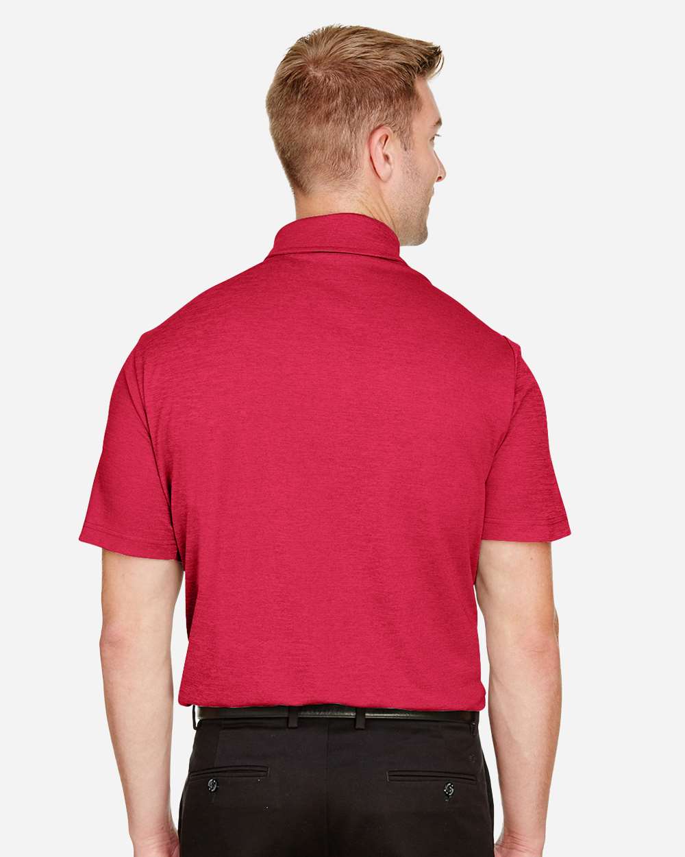 Men's CrownLux PerformanceÂ® Address MÃ©lange Polo