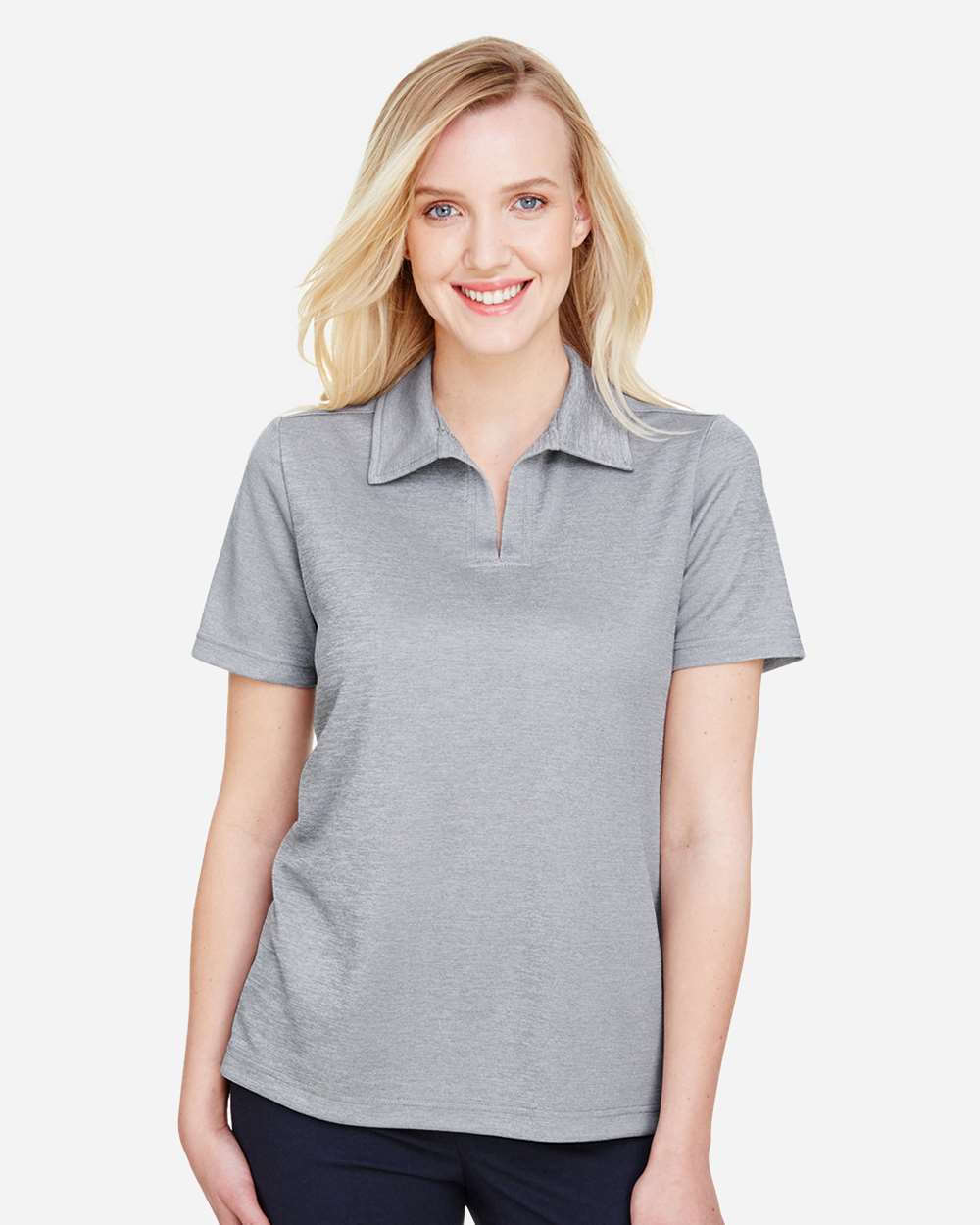 Women's CrownLux PerformanceÂ®Â Address Melange Polo