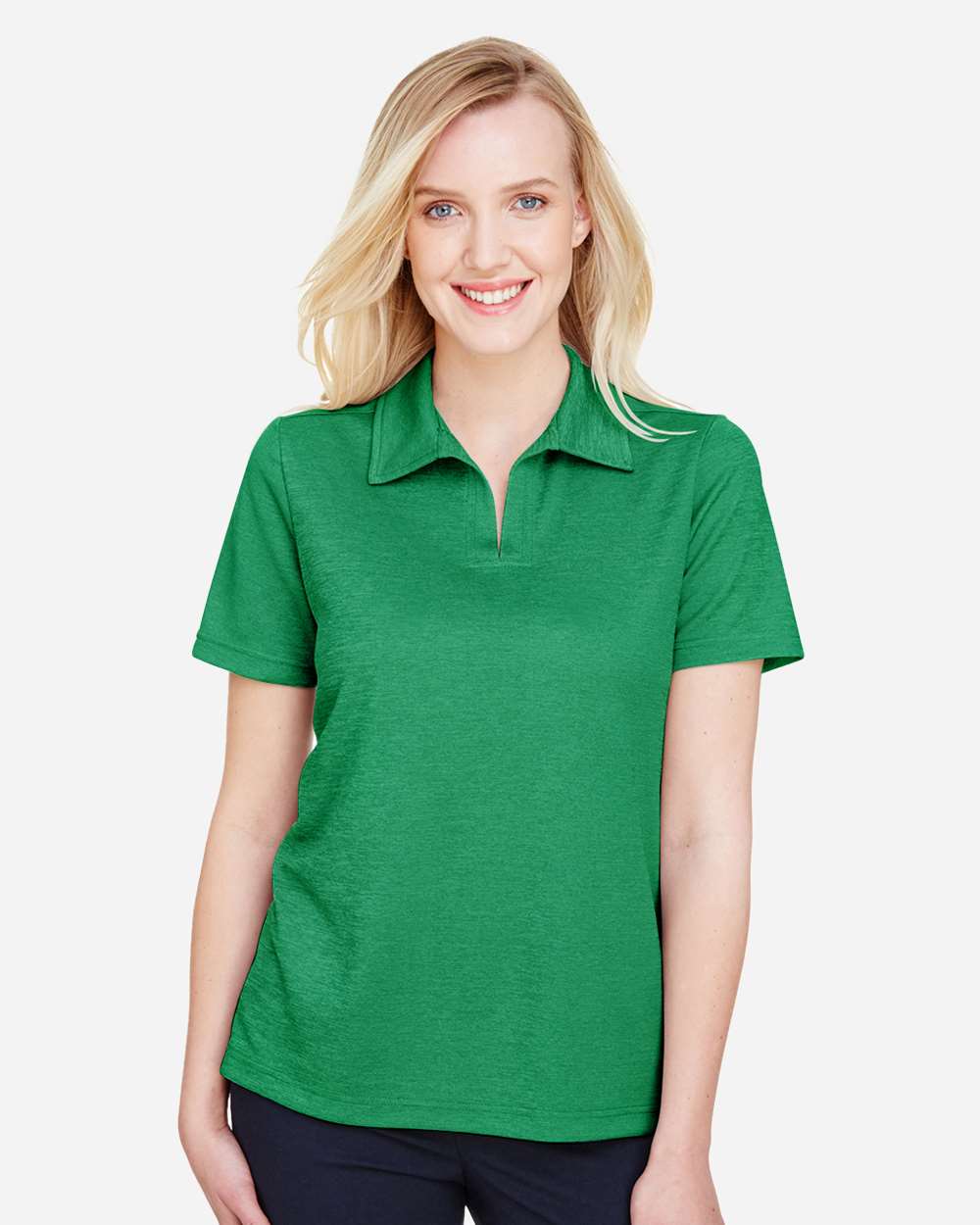 Women's CrownLux PerformanceÂ®Â Address Melange Polo