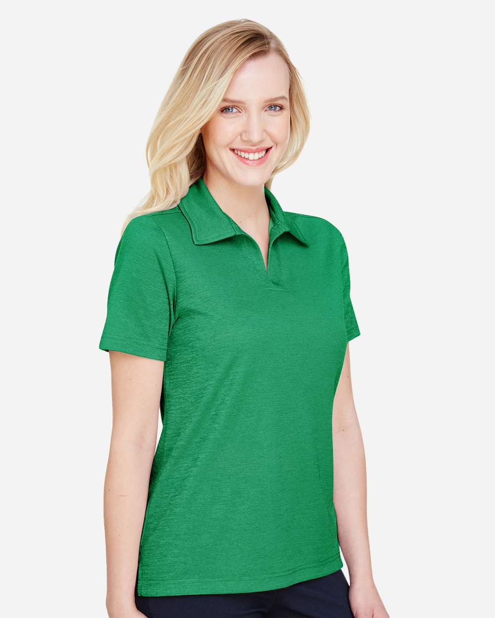 Women's CrownLux PerformanceÂ®Â Address Melange Polo