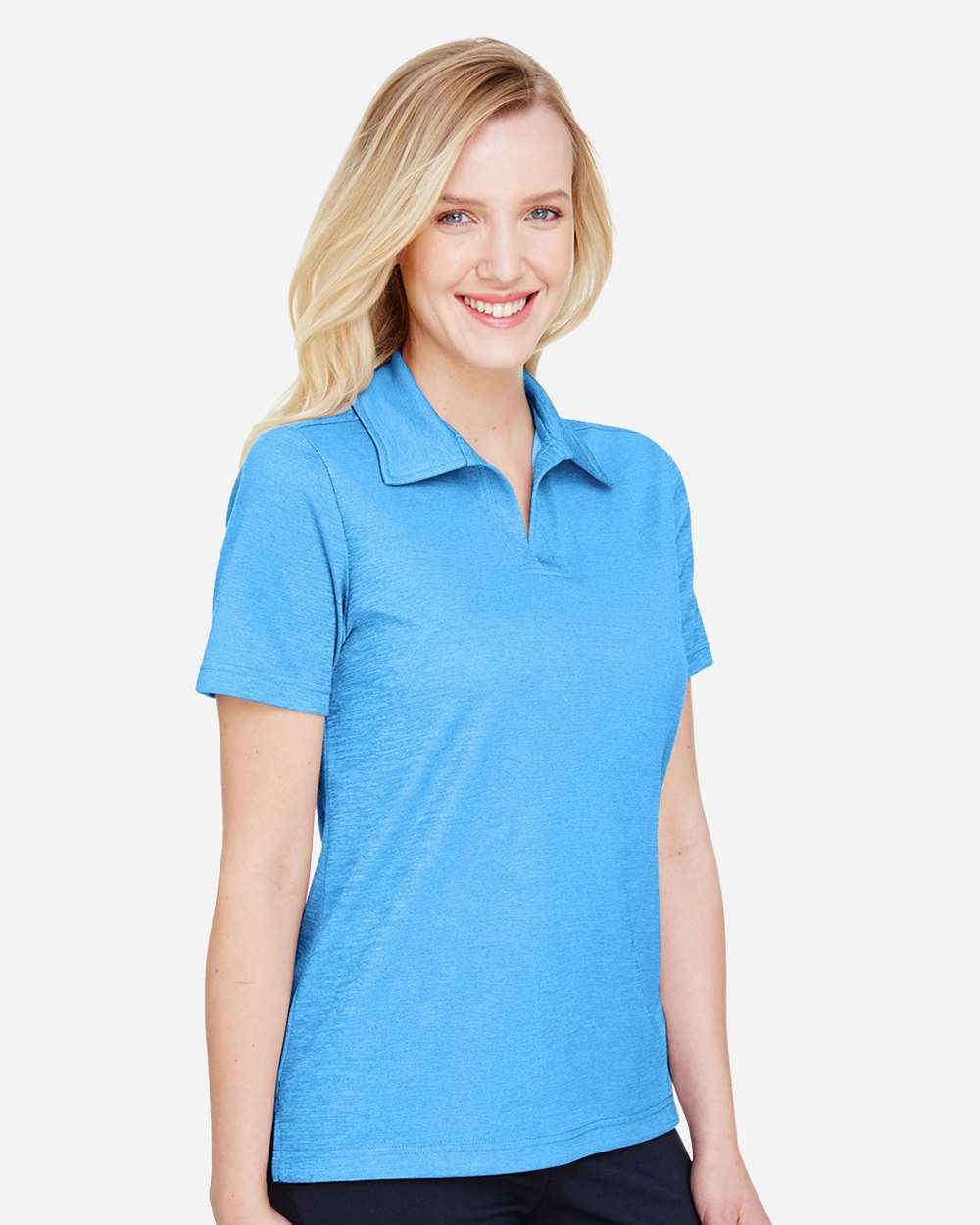 Women's CrownLux PerformanceÂ®Â Address Melange Polo