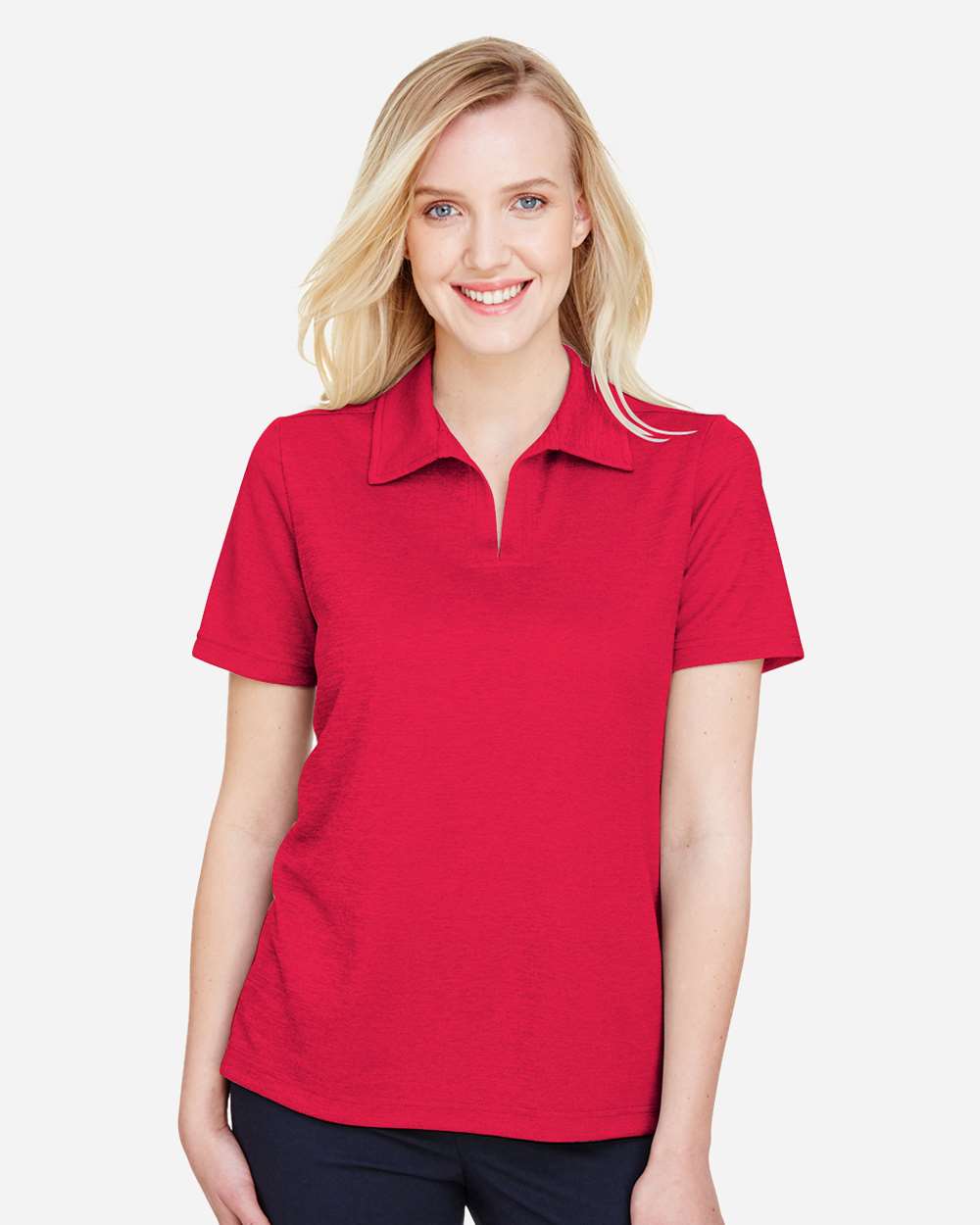 Women's CrownLux PerformanceÂ®Â Address Melange Polo