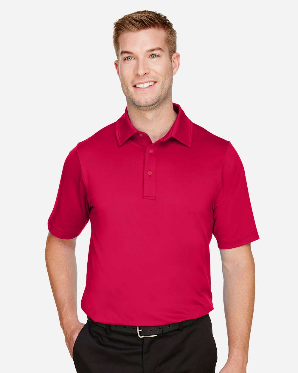 Men's CrownLux PerformanceÂ® Range FlexÂ Polo