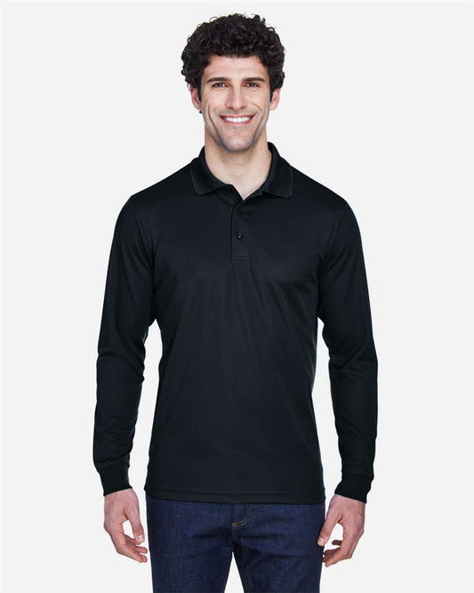 Men's Pinnacle Performance Long Sleeve PiquÃ© Polo