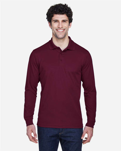 Men's Pinnacle Performance Long Sleeve PiquÃ© Polo