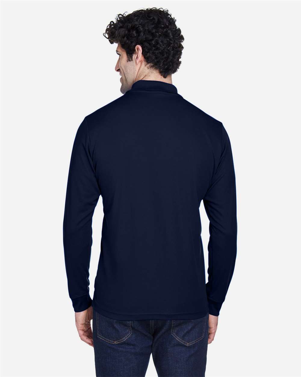 Men's Pinnacle Performance Long Sleeve PiquÃ© Polo