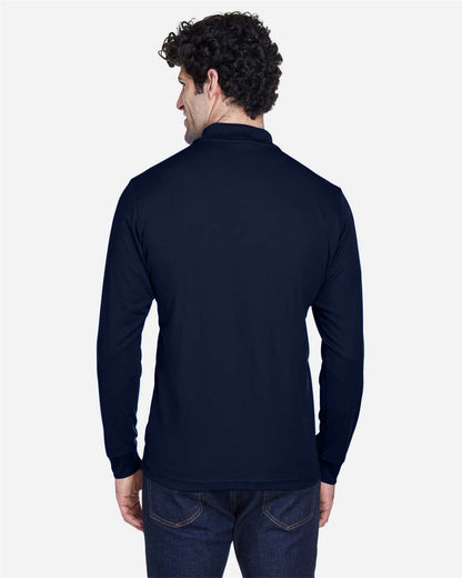 Men's Pinnacle Performance Long Sleeve PiquÃ© Polo