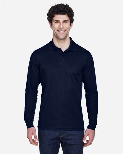 Men's Pinnacle Performance Long Sleeve PiquÃ© Polo