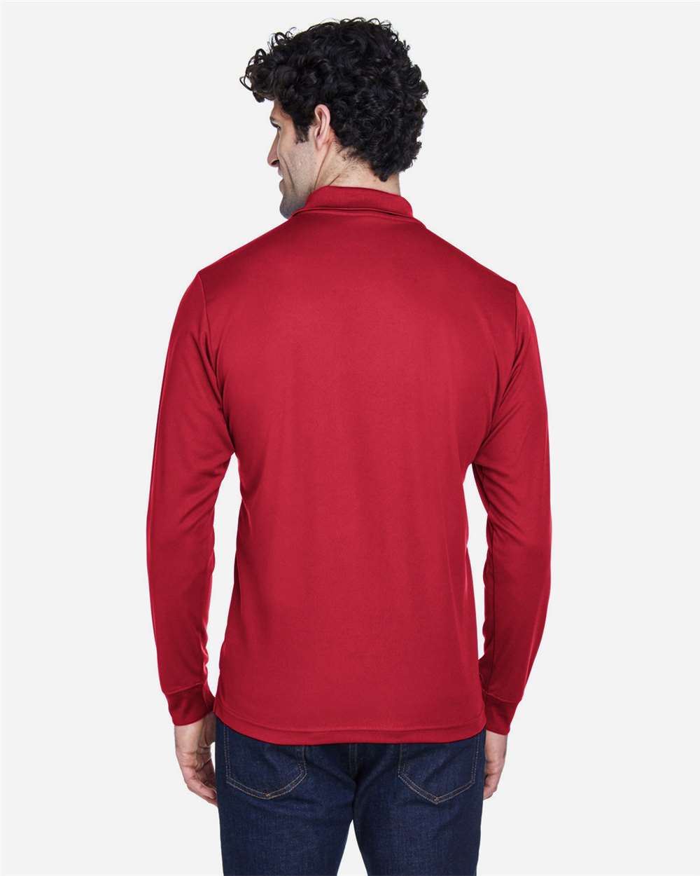 Men's Pinnacle Performance Long Sleeve PiquÃ© Polo