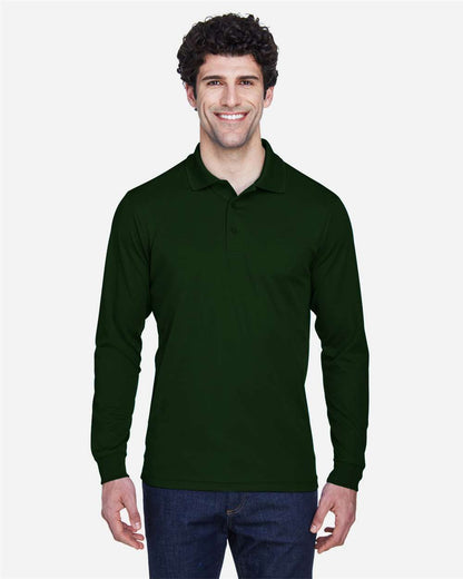 Men's Pinnacle Performance Long Sleeve PiquÃ© Polo