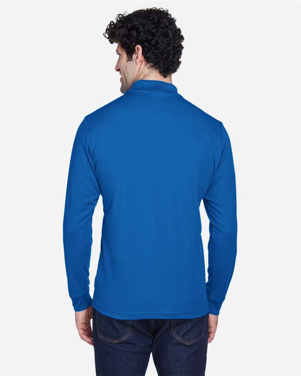 Men's Pinnacle Performance Long Sleeve PiquÃ© Polo