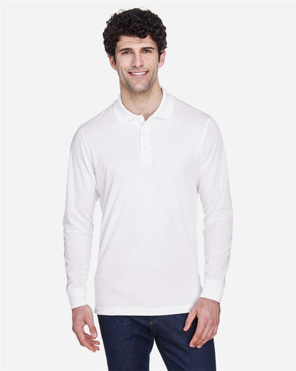 Men's Pinnacle Performance Long Sleeve PiquÃ© Polo