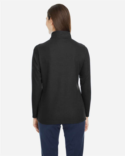 Women's Fusion ChromaSoftÂ™ Pique Quarter-Zip Pullover