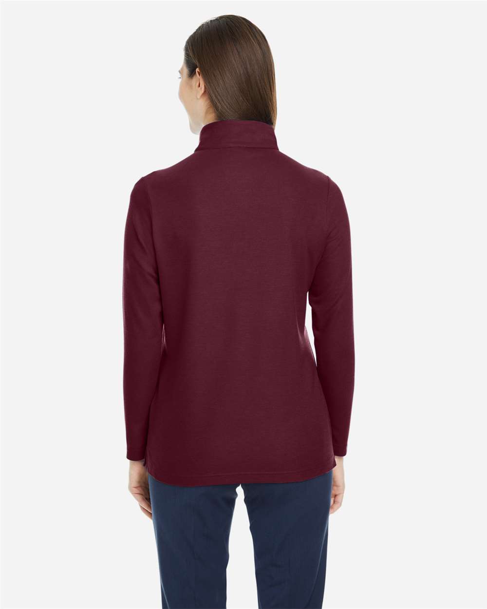 Women's Fusion ChromaSoftÂ™ Pique Quarter-Zip Pullover