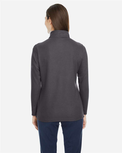 Women's Fusion ChromaSoftÂ™ Pique Quarter-Zip Pullover