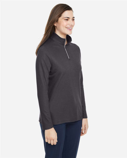 Women's Fusion ChromaSoftÂ™ Pique Quarter-Zip Pullover