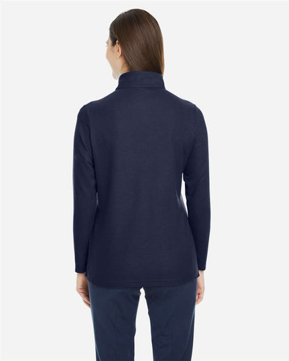 Women's Fusion ChromaSoftÂ™ Pique Quarter-Zip Pullover