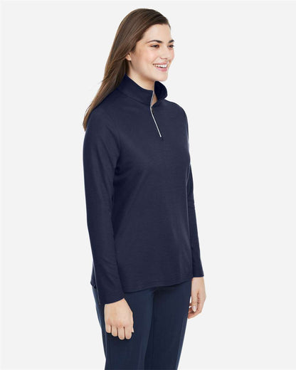 Women's Fusion ChromaSoftÂ™ Pique Quarter-Zip Pullover