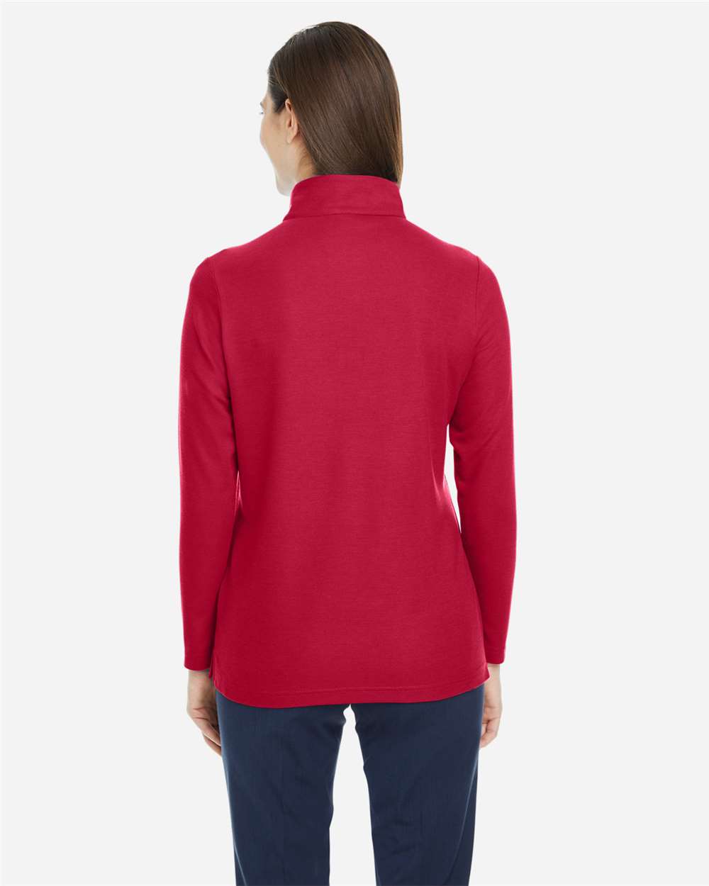 Women's Fusion ChromaSoftÂ™ Pique Quarter-Zip Pullover