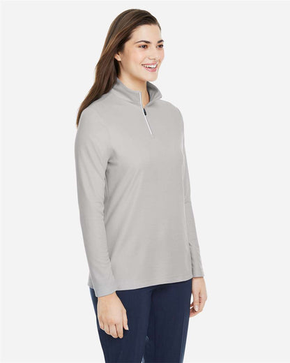Women's Fusion ChromaSoftÂ™ Pique Quarter-Zip Pullover