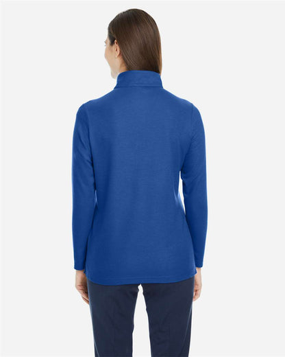 Women's Fusion ChromaSoftÂ™ Pique Quarter-Zip Pullover