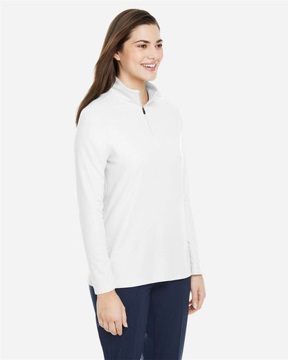 Women's Fusion ChromaSoftÂ™ Pique Quarter-Zip Pullover