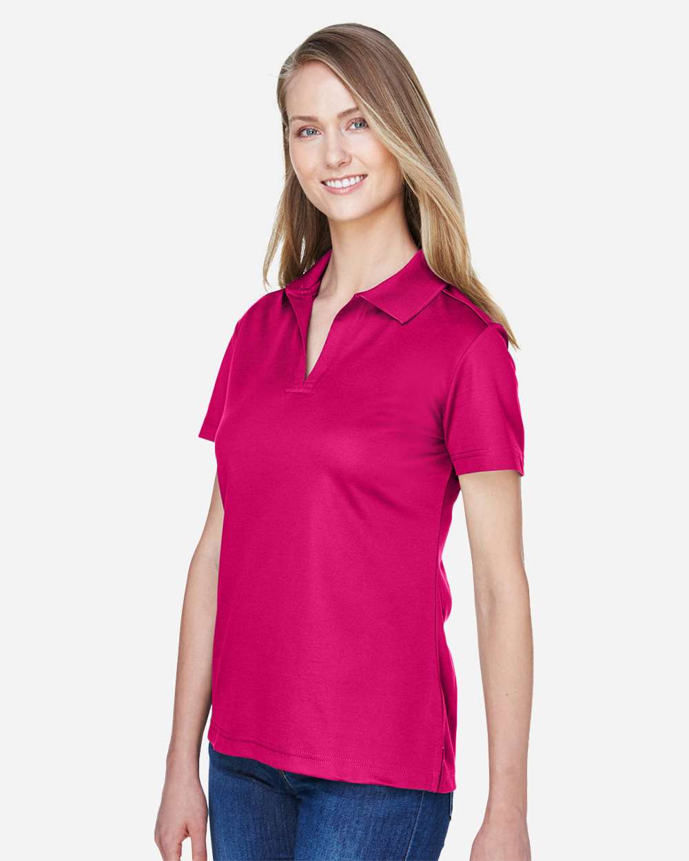 Women's CrownLux PerformanceÂ®Â Plaited Polo